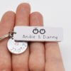 Stamped With Love - Penguin Lovers Keyring