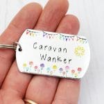 Caravan Wanker Keyring