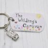 Stamped With Love - Caravan Keyring