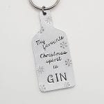 My Favourite Christmas Spirit Keyring