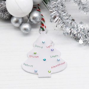 Stamped With Love - Family Christmas Tree Decoration