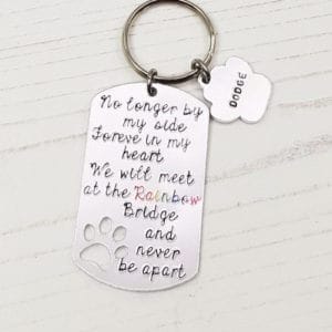 Stamped With Love - Rainbow Bridge Keyring