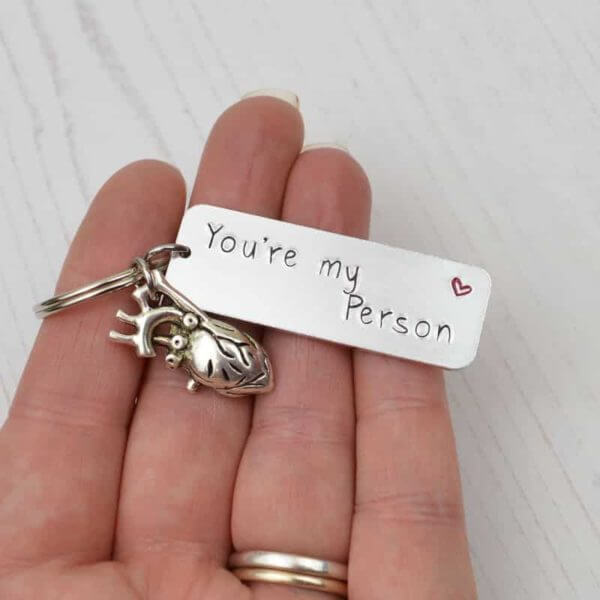 Stamped With Love - You're my Person Keyring