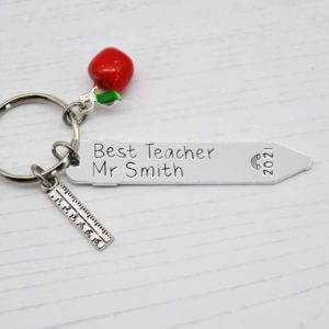 Stamped With Love - Best Teacher Pencil Kerying