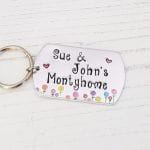 Personalised Motorhome Keyring