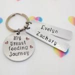 My Breastfeeding Journey Keyring