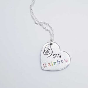 Stamped With Love - My Rainbow Necklace