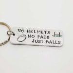 Rugby Fan Keyring