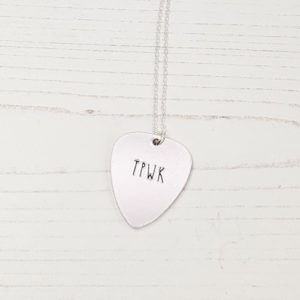 Stamped With Love - Plectrum Necklace