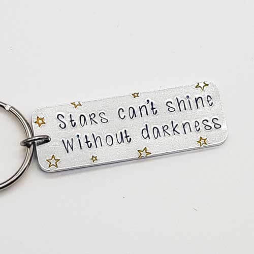 Stamped With Love - Stars Can't Shine Keyring