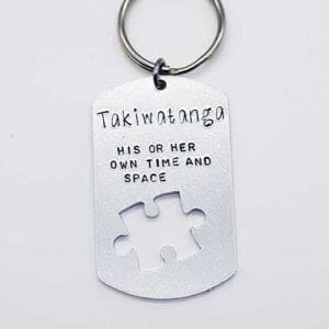 Stamped With Love - Takiwatanga Keyring