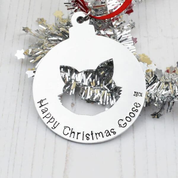 Stamped With Love - Cat Christmas Bauble