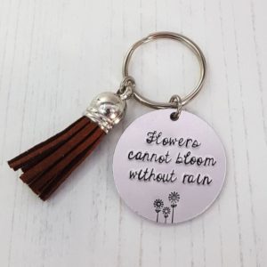 Stamped With Love - Mini Motivation - Flowers Cannot Bloom without Rain