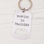 Vampire in Training Keyring