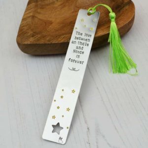Stamped With Love - Uncle and Niece Bookmark