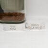 Stamped With Love - Run Now Coffee Later Trainer Tags