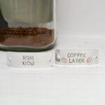 Run Now, Coffee Later Motivational Shoe Tags