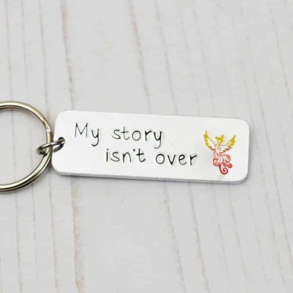 Stamped With Love - My Story Isn't Over with Phoenix Keyring