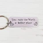 A Better Place (Small) Keyring