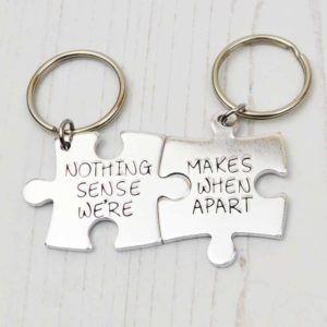 Stamped With Love - Nothing Makes Sense When We're Apart Keyrings