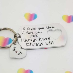 Stamped With Love - Always Have, Always Will Keyring