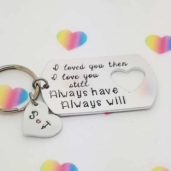 Stamped With Love - Always Have, Always Will Keyring