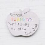 Thank You Teacher Apple Magnet