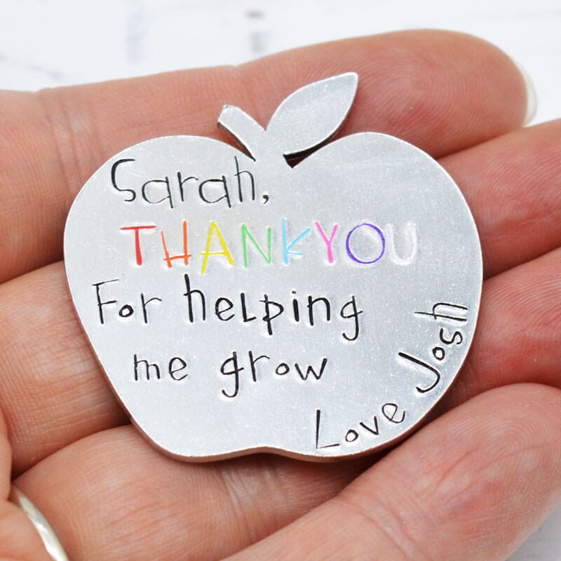 Stamped With Love - Helping Me Grow Apple Magnet