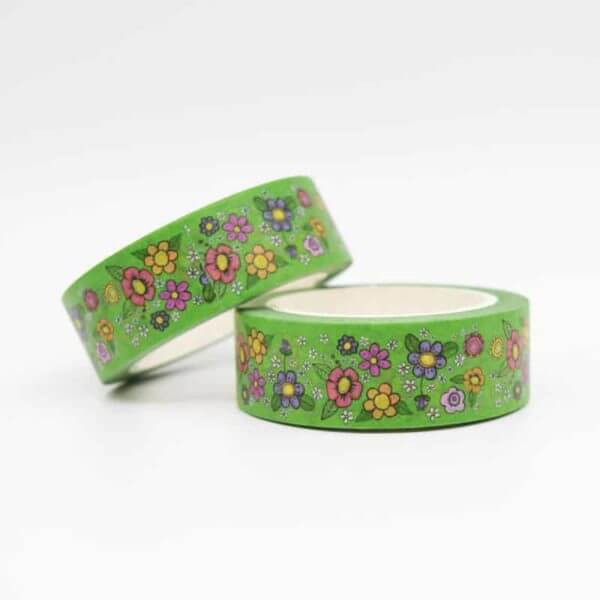 Stamped With Love & Doris and Fred Flower Washi Tape