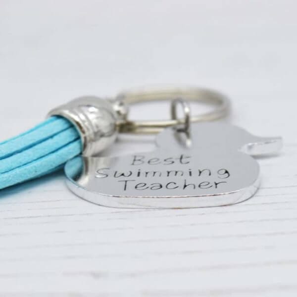 Stamped With Love - Best Swimming Teacher Duck Keyring