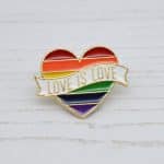 Love is Love Enamel Pin