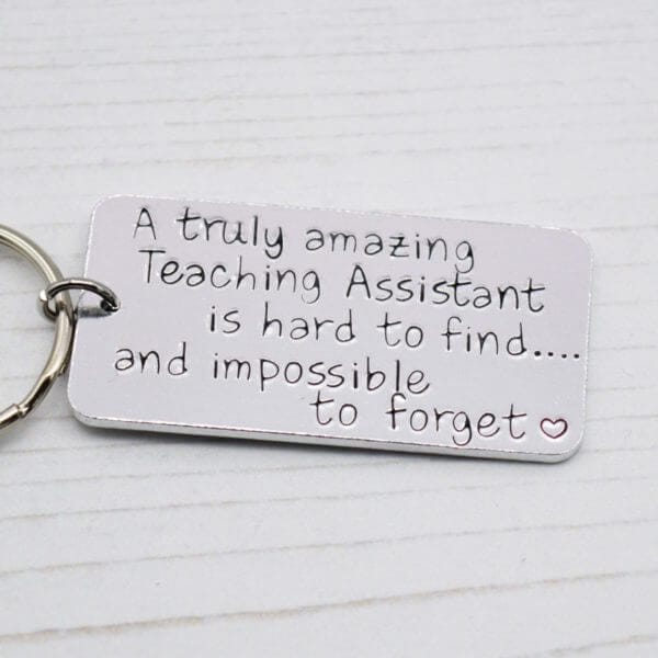 Stamped With Love - Amazing Teaching Assistant Keyring