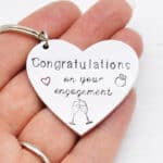 Congratulations on your Engagement Keyring