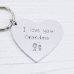 I love you Grandma Keyring