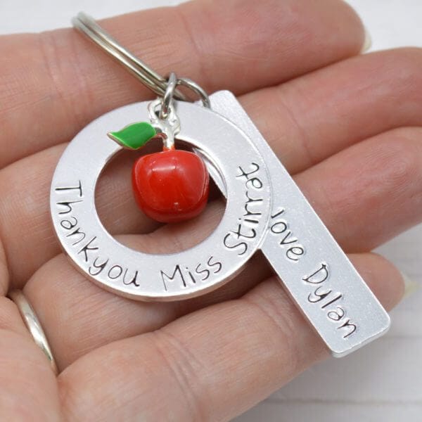 Stamped With Love - Thankyou Teacher Keyring
