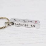 Abbu Belongs To Bar Keyring