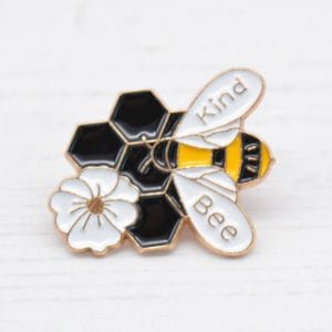 Stamped With Love - Bee Kind Enamel Pin Badge