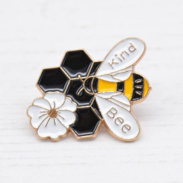 Stamped With Love - Bee Kind Enamel Pin Badge