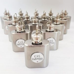 Stamped With Love - Personalised Mini Hip Flasks