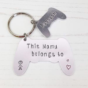 Stamped With Love - This Mamu belongs to Controller Keyring