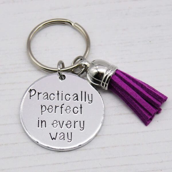 Stamped With Love - Mini Motivation - Practically Perfect Keyring