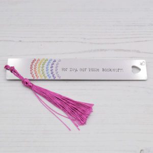 Stamped With Love - Our Little Bookworm Bookmark