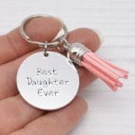 Best Daughter Ever Keyring