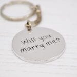 Will you marry me? Keyring