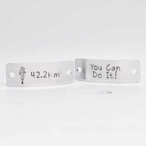 Stamped With Love - 42.2km Trainer Tags