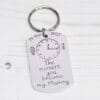 Stamped With Love - Moment you became my Mummy Keyring