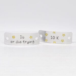 Stamped With Love - Do or die trying Trainer Tags