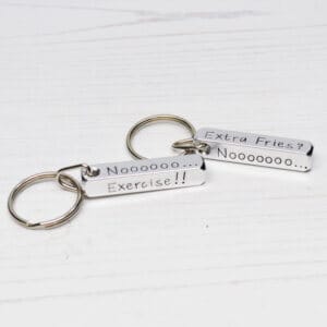 Stamped With Love - Extra Fries Keyring