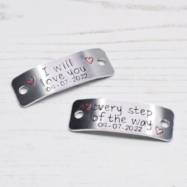 Stamped With Love - I will love you Trainer Tags