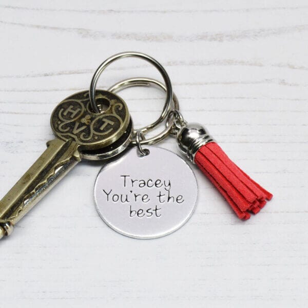 Stamped With Love - Mini Motivation - You're the Best Keyring